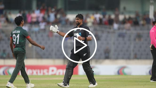 [Watch] Ish Sodhi Hugs Bangladesh's Hasan Mahmud As He Gets Another Chance After Mankading